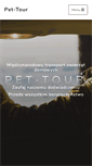 Mobile Screenshot of pet-tour.eu